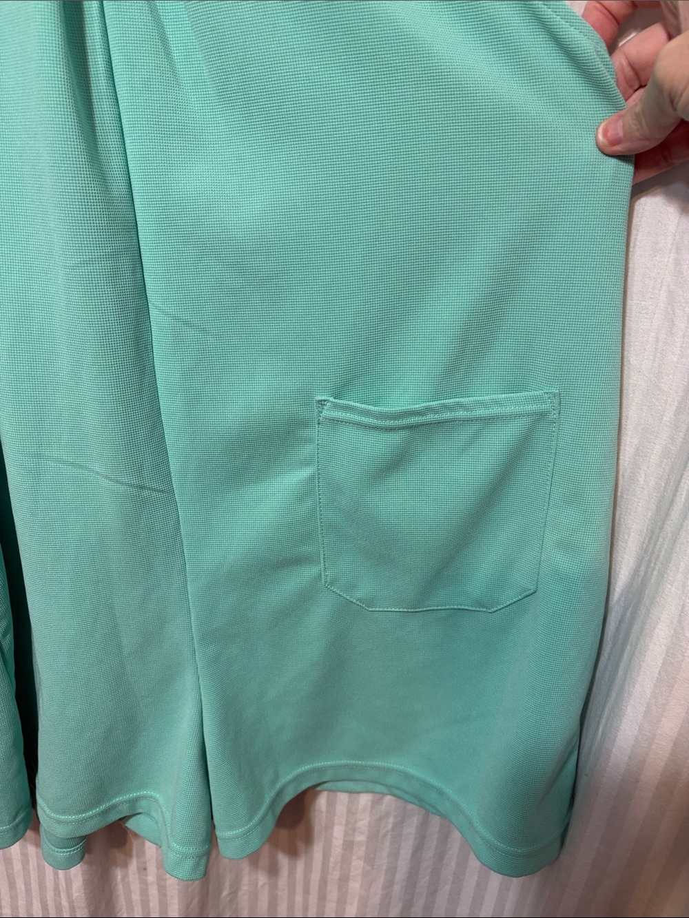 HALARA Mint Green Shorts Romper - Picture 5 of 8